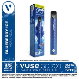 Vuse Go Vapeador 700 Blueberry Ice (34 mg)