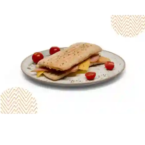 Panini de Jamón y Queso