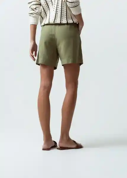 Short Mujer Verde Martini 8 452G303 Naf Naf