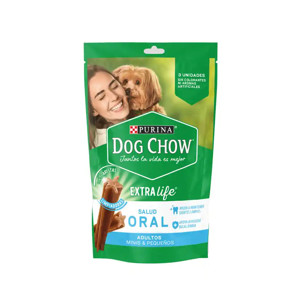 Dog Chow Snack para Perros Adultos Extra Life