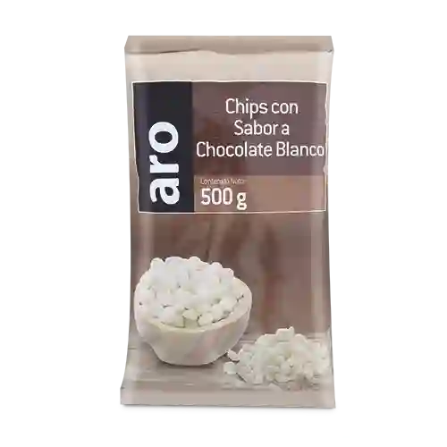 Chips Aro Con Sabor A Chocolate Blanco