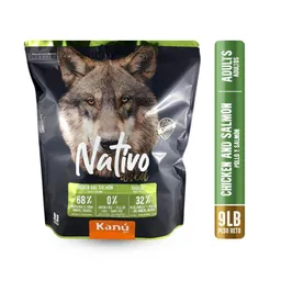 Kanu Nativo Wild Alimento para Perro Adulto Pollo y Salmon