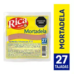 Rica Rondo Mortadela de Pollo