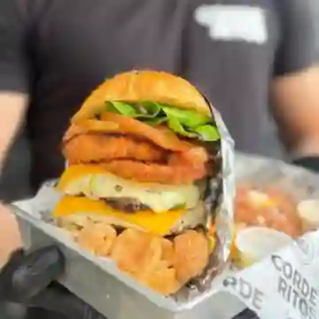 Burger Chicharrona
