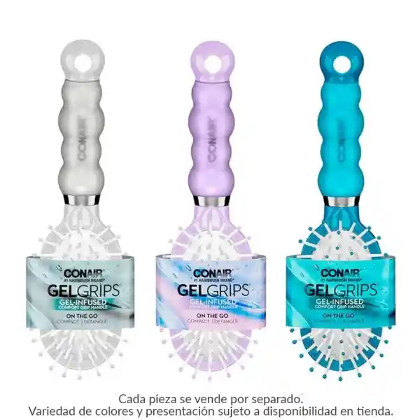 Conair Cepillo 72610 Gel Almohadilla Ovalada Pequeño