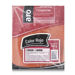 Aro Color Rojo