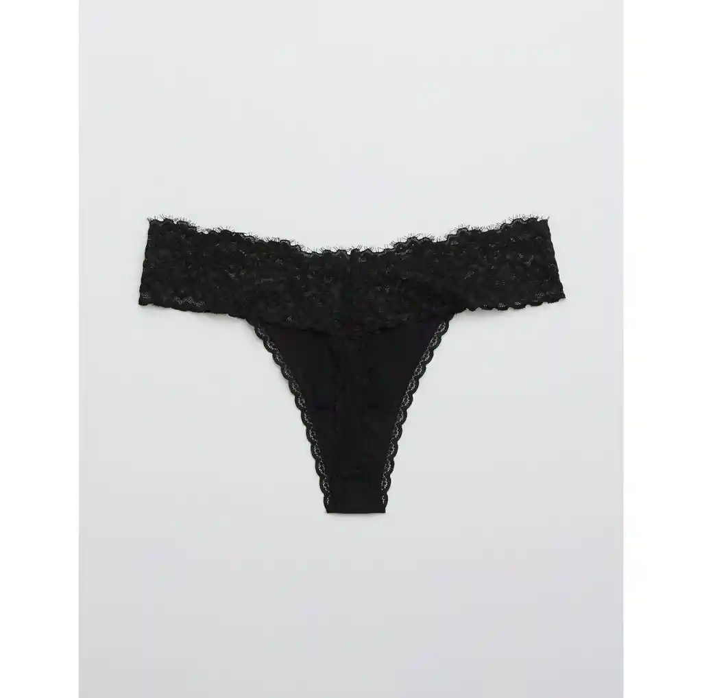 Panti Negro Talla Small Aerie American Eagle