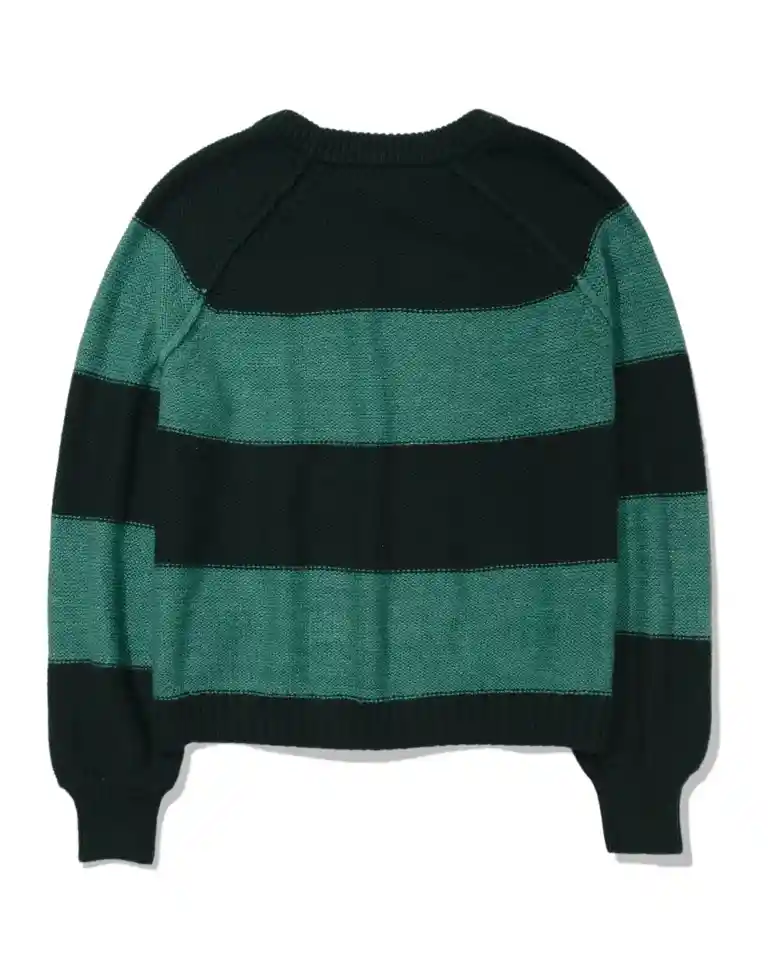 Suéter Tejido Verde Talla Small Mujer American Eagle