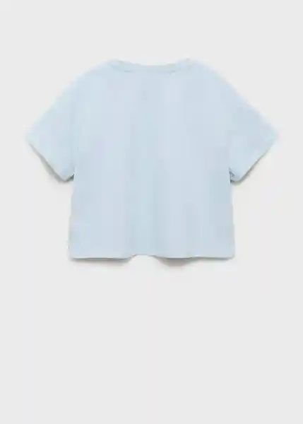 Camiseta City Celeste Talla 10 Niñas Mango