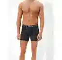 Bóxer Negro Talla Small Hombre American Eagle