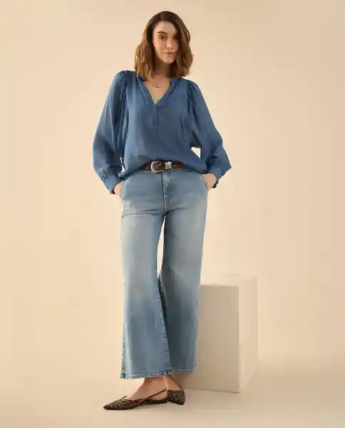Jean Azul Cielo Claro Talla 12 672G003 Esprit
