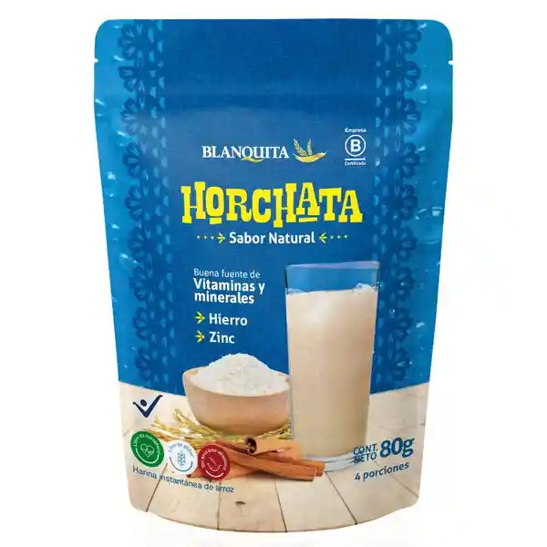 Blanquita Horchata Instantánea Sabor Natural