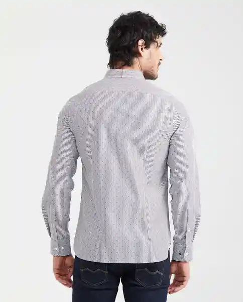 Camisa Premium With Strip Blanco 0 Claro Talla L Chevignon