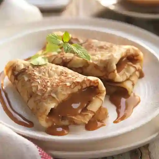 Crepe arequipe y queso