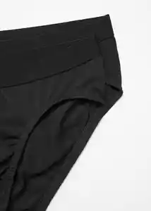 Calzoncillo Brief Negro Talla M Hombre Mango