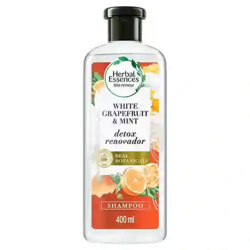 Shampoo Herbal Essences Bio:Renew Toronja y Menta Champu 400 ml