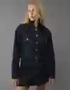 Chaqueta Mujer Azul Talla X-SMALL 3641451 American Eagle
