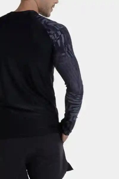 Camiseta Manga Larga Sunshine Pixel Palm Hombre Talla L Speedo