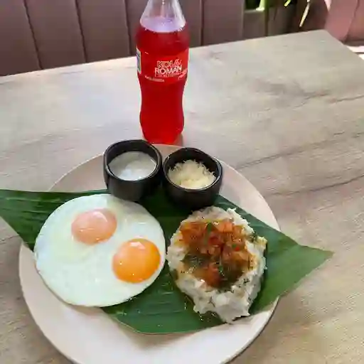 Desayuno el muelle + kola roman