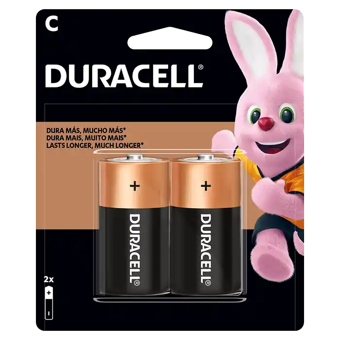 Duracell Tipo C X2