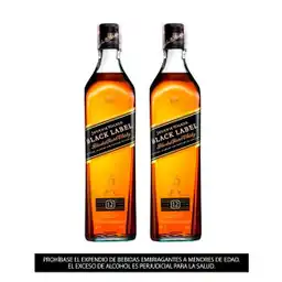 Pack X2 Johnnie Walker Black Label 375 Ml