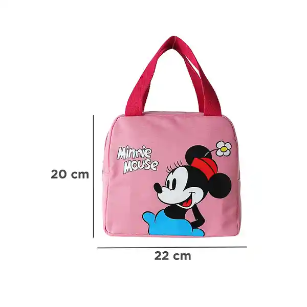 Lonchera Minnie Serie Mickey Mouse Disney Rosa Miniso