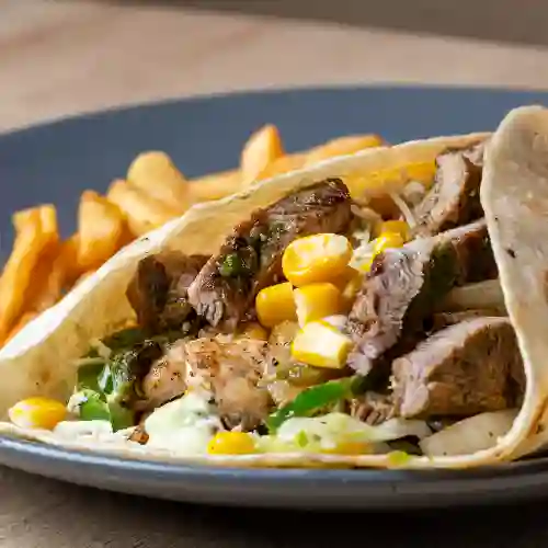 Burrito Carne Pollo