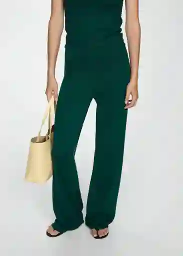 Pantalón Almibar Botella Talla S Mujer Mango