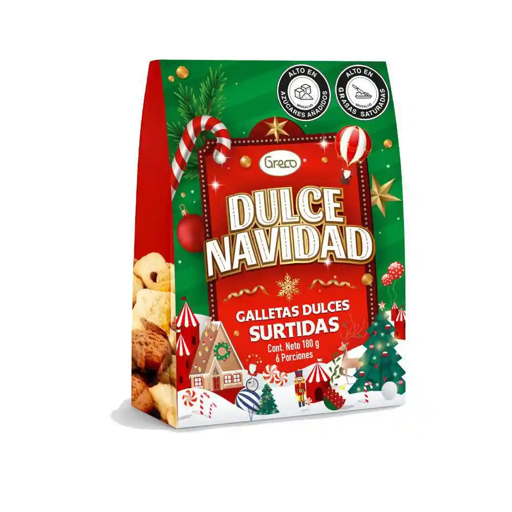 Greco Dulce Navidad Caja180 Gr