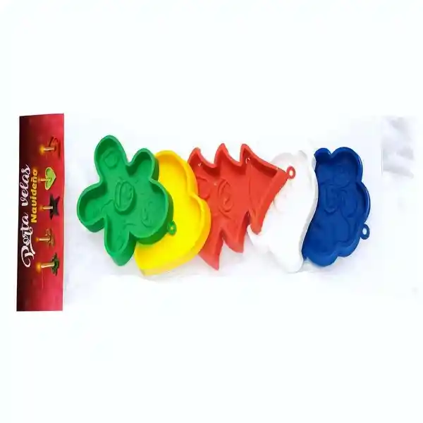 P&M Portavela Navideño Blanca