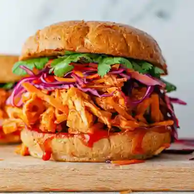 Bbq vegie burger