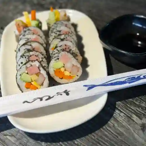 Gimbap de Spam (Jamon)