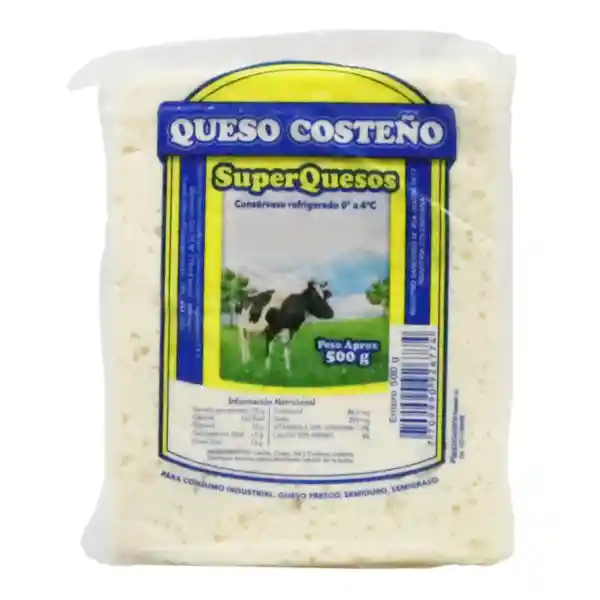 Superquesos Queso Costeño Entero