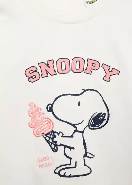 Buzo Buzo Sudadera Syice Offwhite Talla 97 Niñas Mango