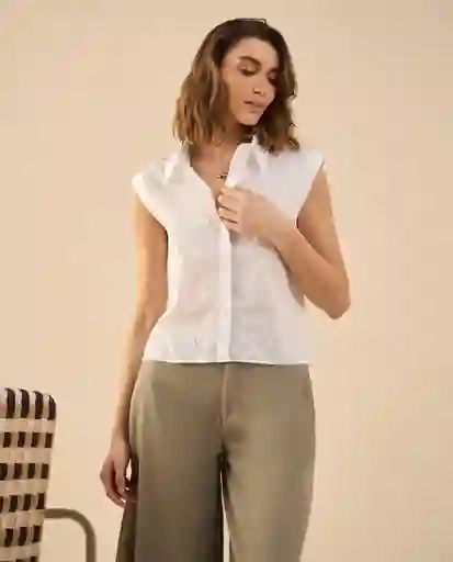 Camisa Crudo Nardo Claro Talla XL 412G032 Esprit