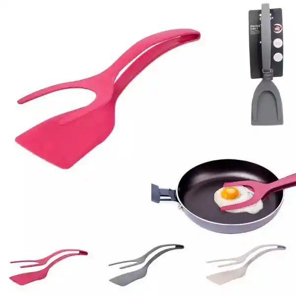 Cook Concept Espátula 2 en 1 en Nylon Surtida Ku6435