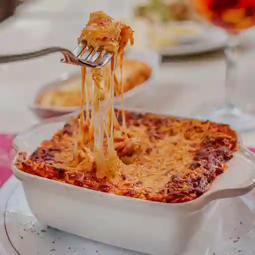Lasaña de Pollo & Tocineta