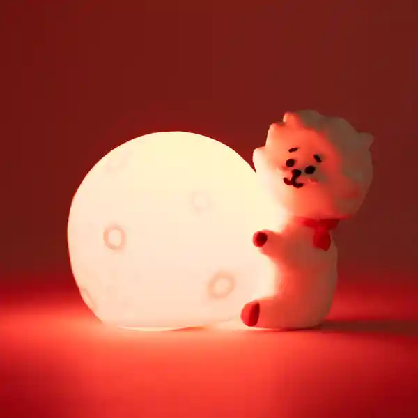 Lámpara de Noche Led Moon Rj Bt21 Miniso