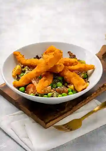 Ensalada con Filete de Pescado