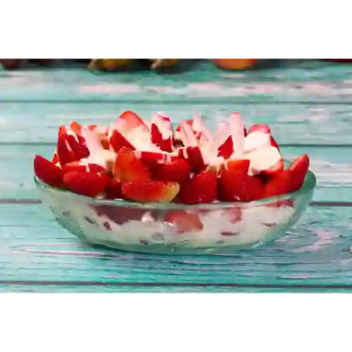 Fresas con Crema Grande