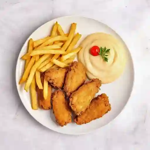 Alitas apanadas