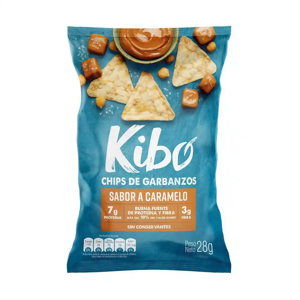 Kibo Chips de Garbanzo Sabor Caramelo