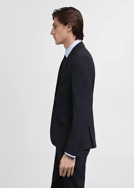 Blazer Americana Paris Navy Talla 46 Hombre Mango
