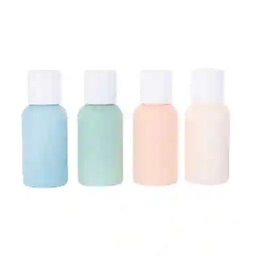 Botella de Viaje Con Tapa Abatible Morandi 30 mL Serie Miniso
