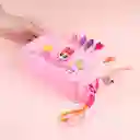 Cosmetiquera Serie Chicas Súper Poderosas Rosa Cuadrada Miniso