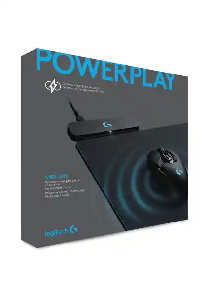 Logitech Sistema de Carga Powerplay Wireless Negro