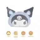 Cojín Con Forma de Cabeza Kuromi Serie Sanrio Miniso