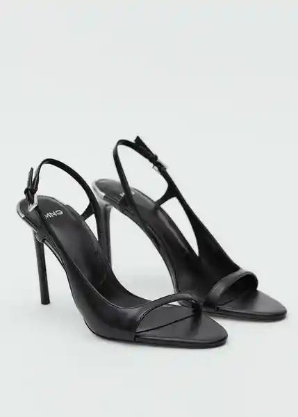 Sandalias Nilly Negro Talla 36 Mujer Mango