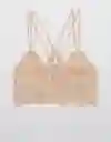 Bralette Aerie Beige Talla Small American Eagle 16983291