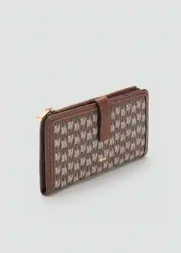 Billetera G Burgos2 Cuero Talla 99 Mujer Mango